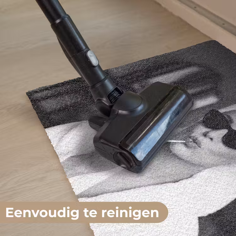 Zonnebril - Vrouw - Zwart - Wit Deurmat klein -reinigen_NL
