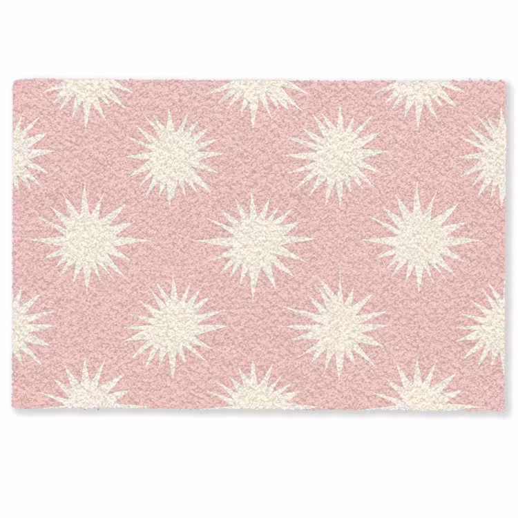 Zonnen - Patroon - Roze Deurmat klein 898 -zkaufland3d