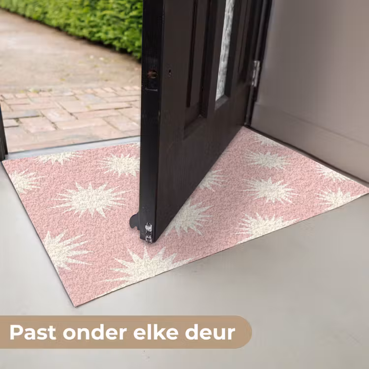 Zonnen - Patroon - Roze Deurmat klein 898 -USP_NL