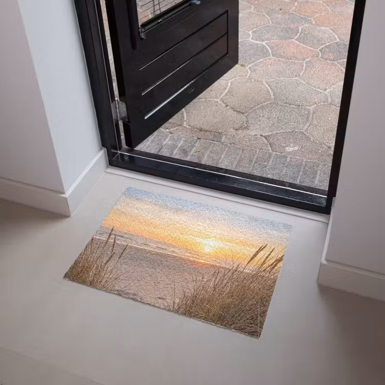 Zonsondergang - Duinen - Zee Deurmat klein -sfeer5