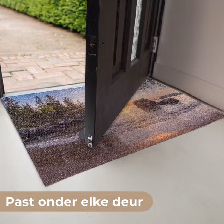 Zonsondergang - Kust - Water - Natuur - Oranje Deurmat klein -USP_NL