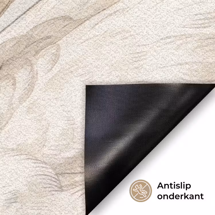 Zwanen - Hartvorm - Dieren Deurmat klein -antislip_NL