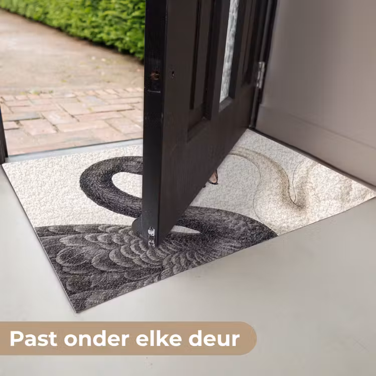 Zwanen - Hartvorm - Dieren Deurmat klein -USP_NL