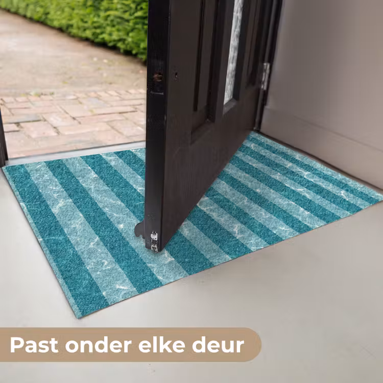 Zwembad - Strepen - Groen Deurmat klein 898 -USP_NL