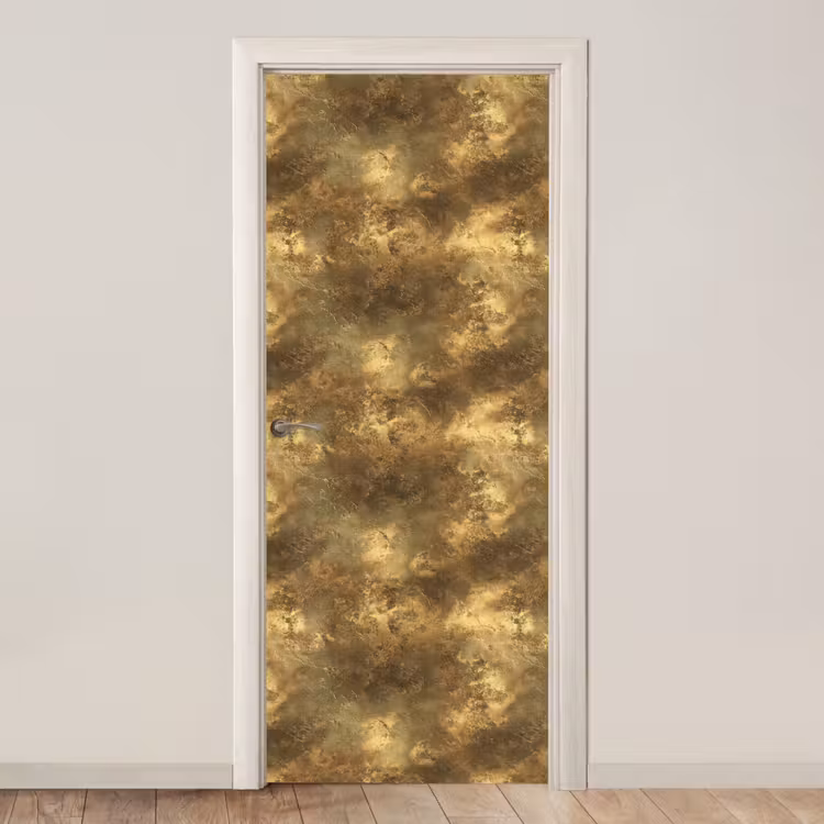 Antiek - Metaallook - Goud deurposter klein 289 -3d_beige