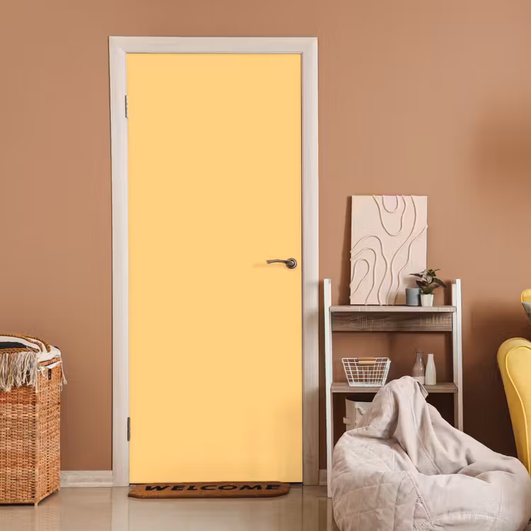 Apricot - Ice - Oranje deurposter klein 289 -sfeer1