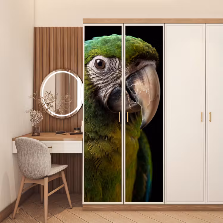 Ara - Portret - Groen deurposter klein -sfeer3