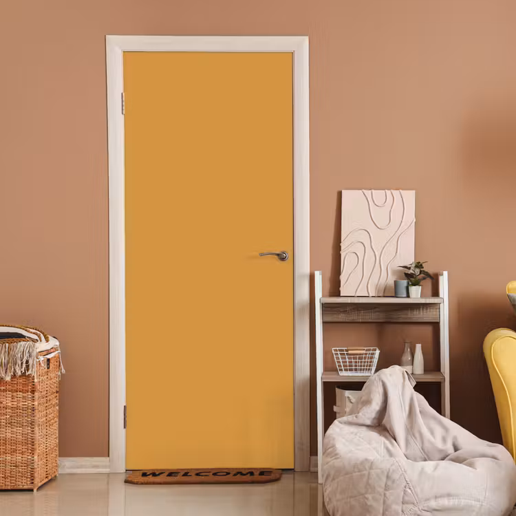 Autumn - Mustard - Geel deurposter klein 289 -sfeer1