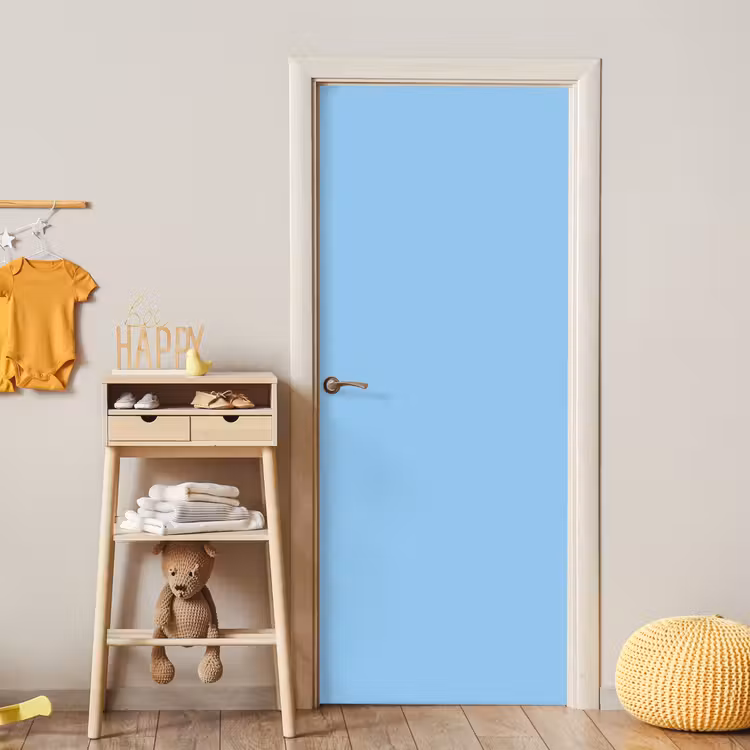 Baby - Blue - Blauw deurposter klein 289 -sfeer4