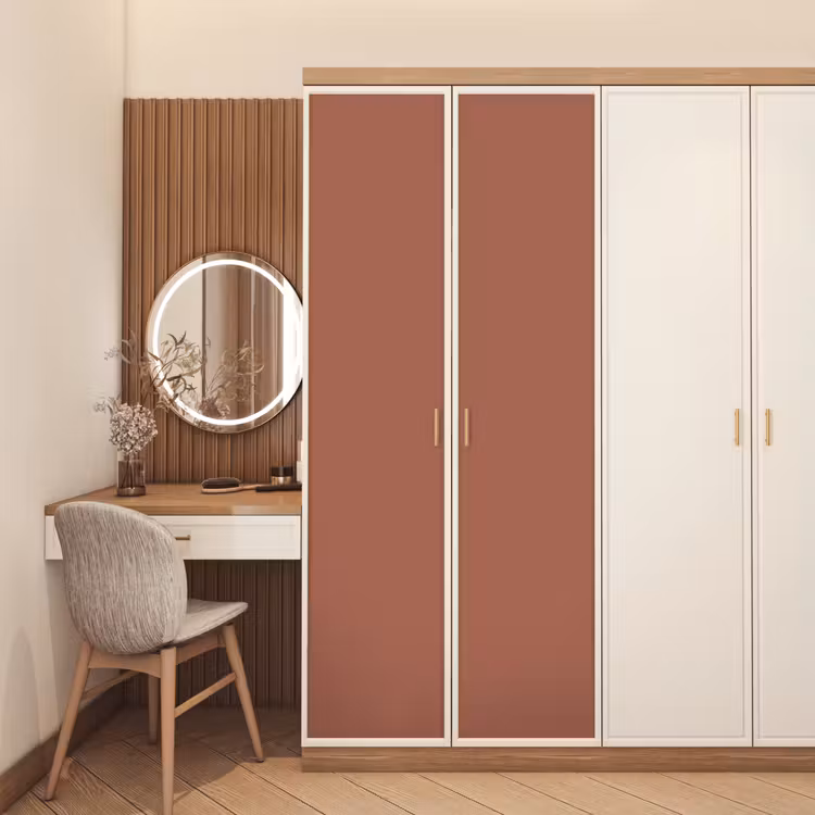 Baked - Earth - Oranje deurposter klein 289 -sfeer3