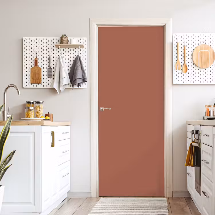 Baked - Earth - Oranje deurposter klein 289 -sfeer5