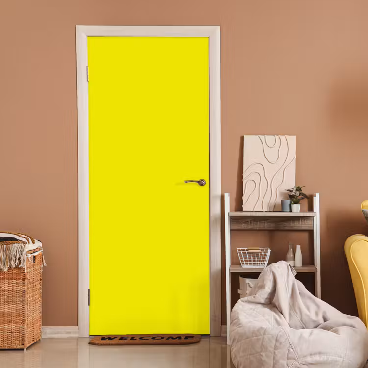 Bright - Canary - Geel deurposter klein 289 -sfeer1