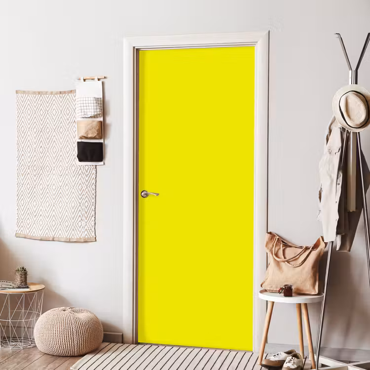 Bright - Canary - Geel deurposter klein 289 -sfeer6