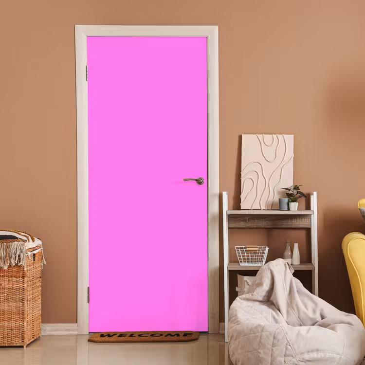 Bright - Orchid - Roze deurposter klein 289 -sfeer1
