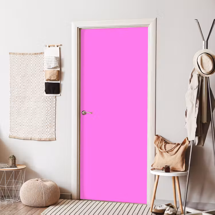 Bright - Orchid - Roze deurposter klein 289 -sfeer6