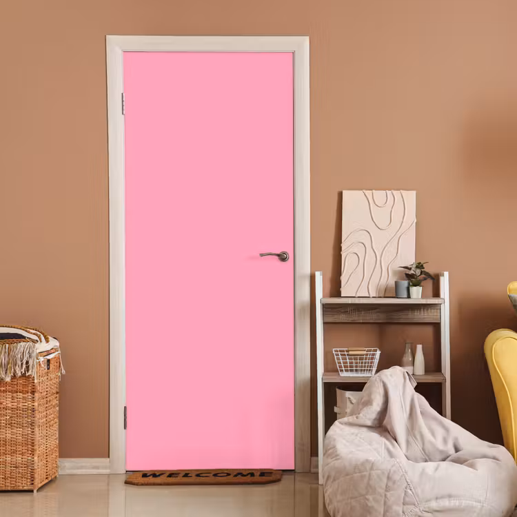 Bubblegum - Pink - Roze deurposter klein 289 -sfeer1