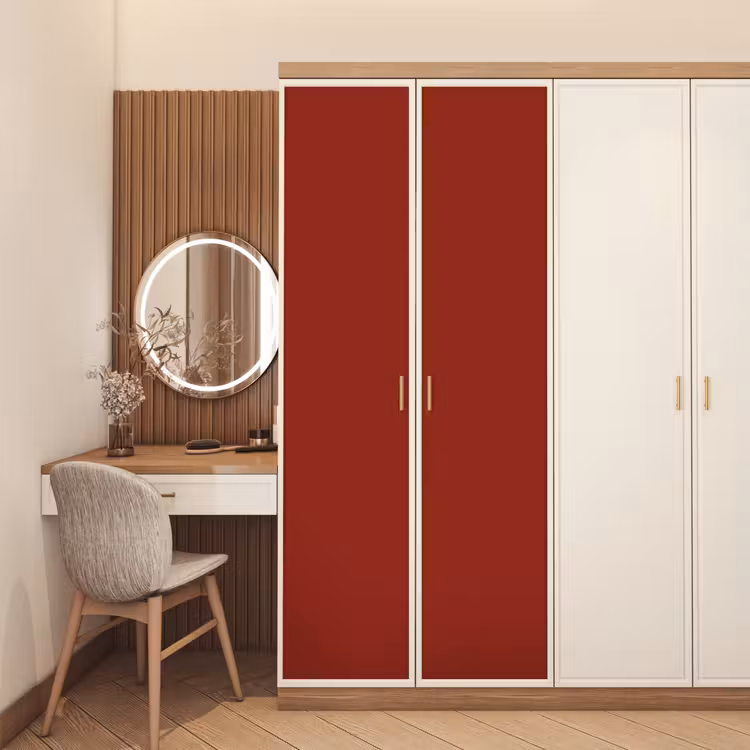 Burnt - Copper - Rood deurposter klein 289 -sfeer3