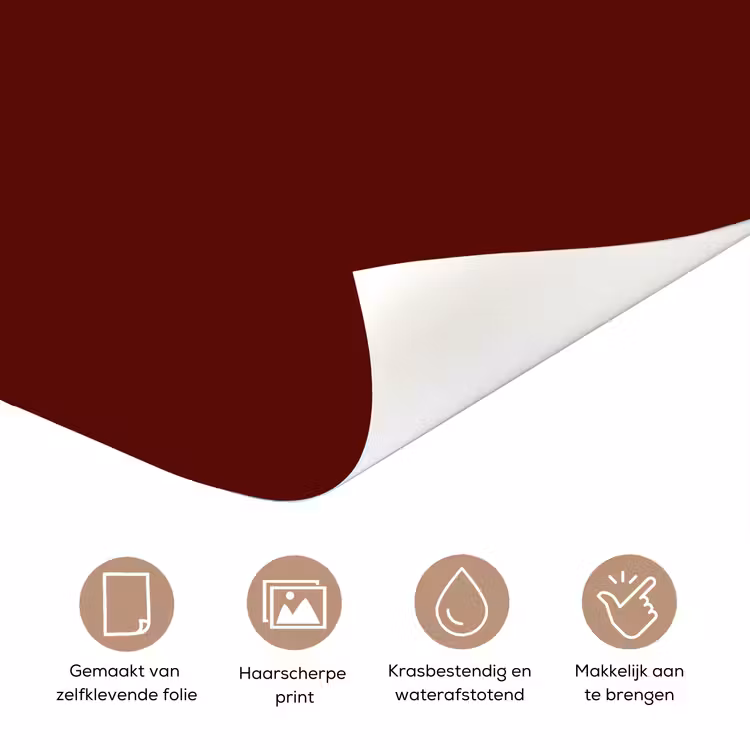 Burnt - Mahogany - Rood deurposter klein 289 -closeup_NL