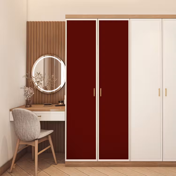 Burnt - Mahogany - Rood deurposter klein 289 -sfeer3