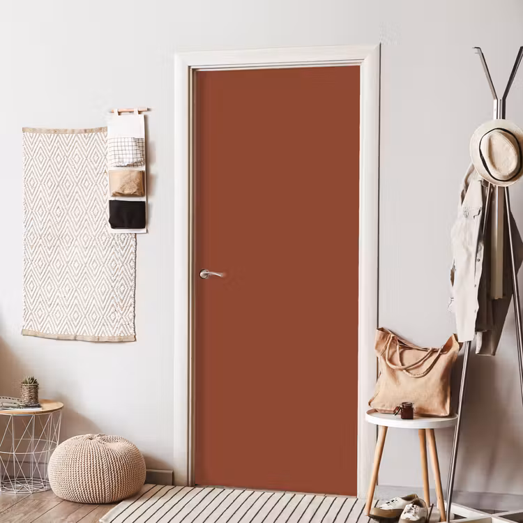 Burnt - Mahogany - Terracotta deurposter klein 289 -sfeer6
