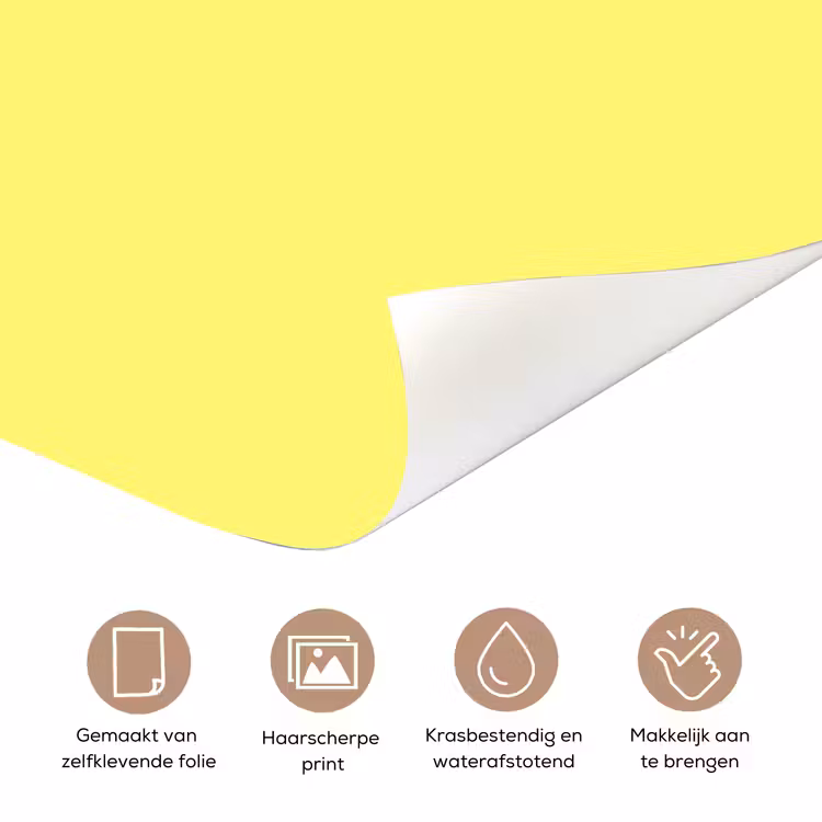 Buttery - Beige - Geel deurposter klein 289 -closeup_NL