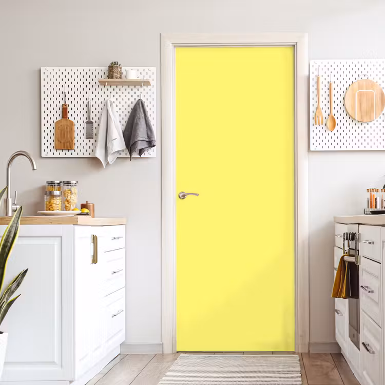 Buttery - Beige - Geel deurposter klein 289 -sfeer5