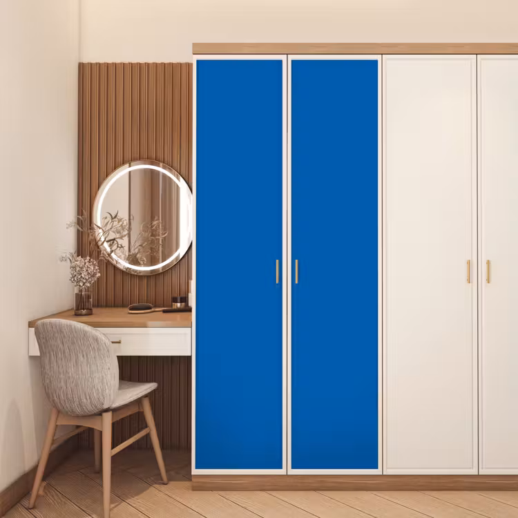 Classic - Azure - Blauw deurposter klein 289 -sfeer3