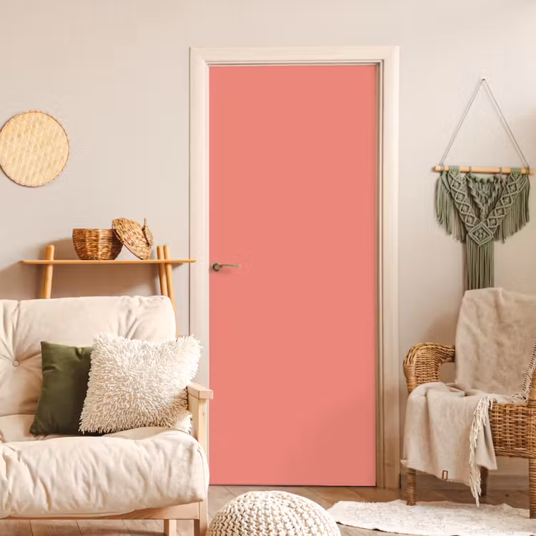 Coral - Reef - Rood deurposter klein 289 -sfeer2