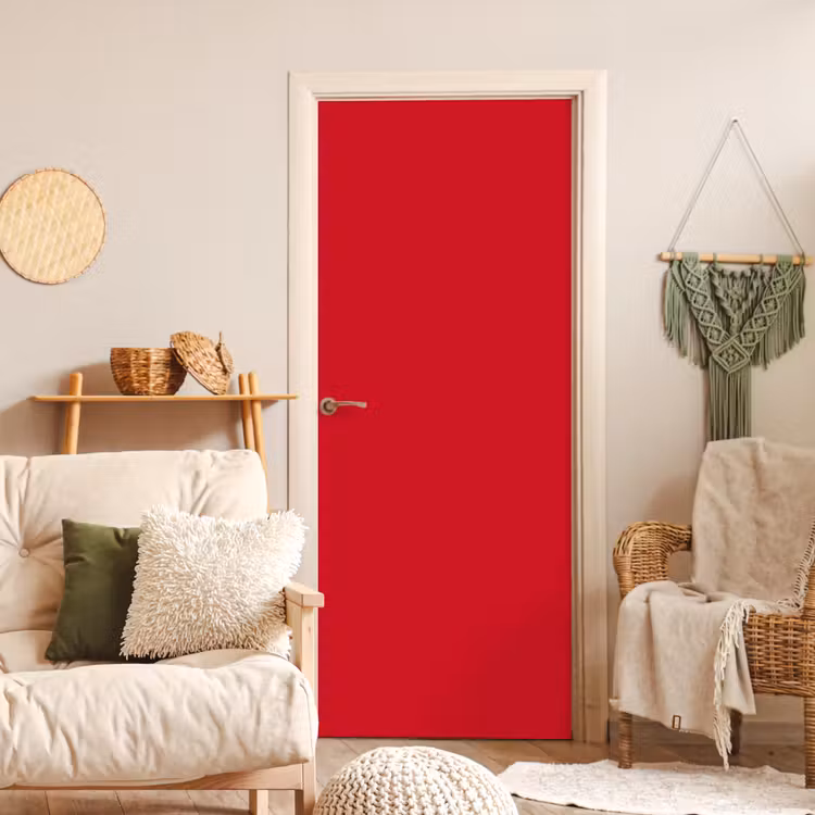 Crimson - Velvet - Rood deurposter klein 289 -sfeer2