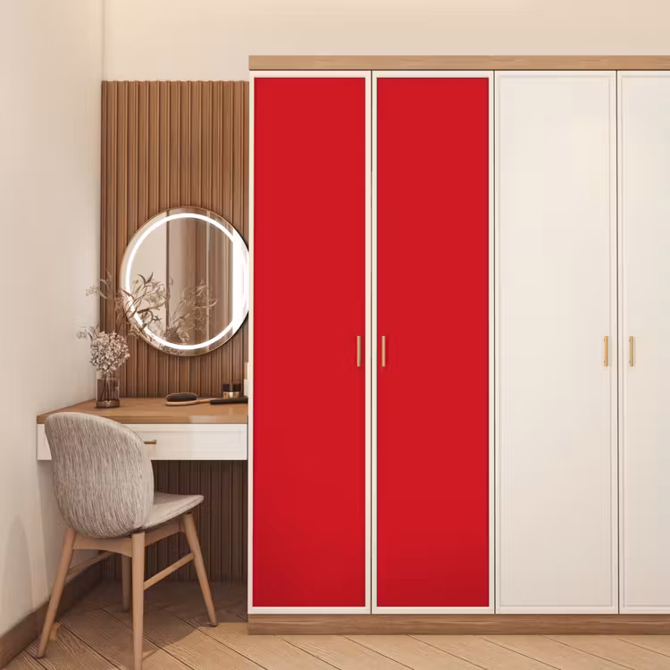 Crimson - Velvet - Rood deurposter klein 289 -sfeer3