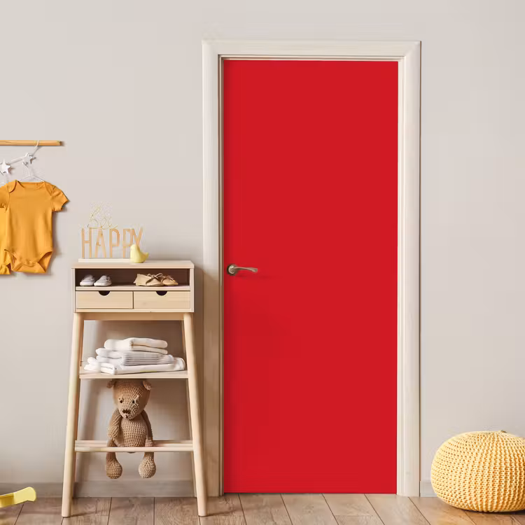 Crimson - Velvet - Rood deurposter klein 289 -sfeer4