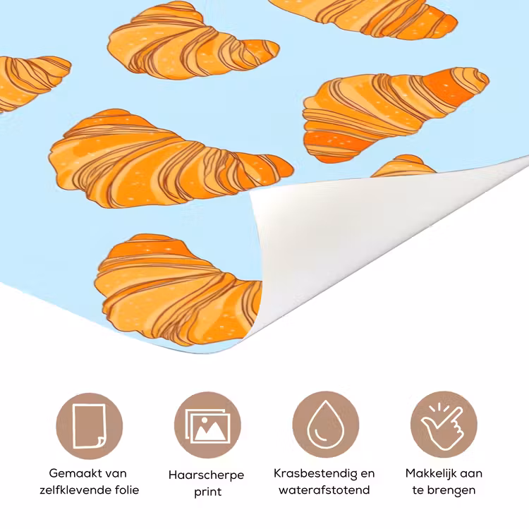 Croissant - Speels - Blauw deurposter klein 289 -closeup_NL