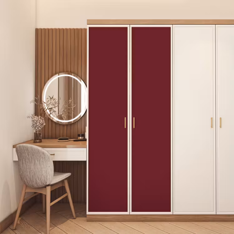 Dark - Garnet - Rood deurposter klein 289 -sfeer3