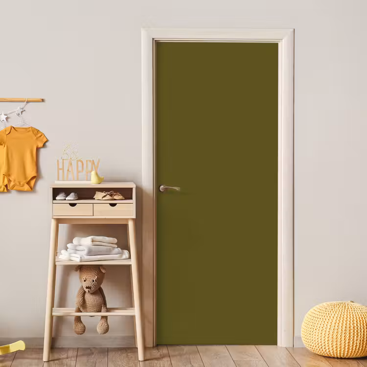 Dark - Olive - Groen deurposter klein 289 -sfeer4