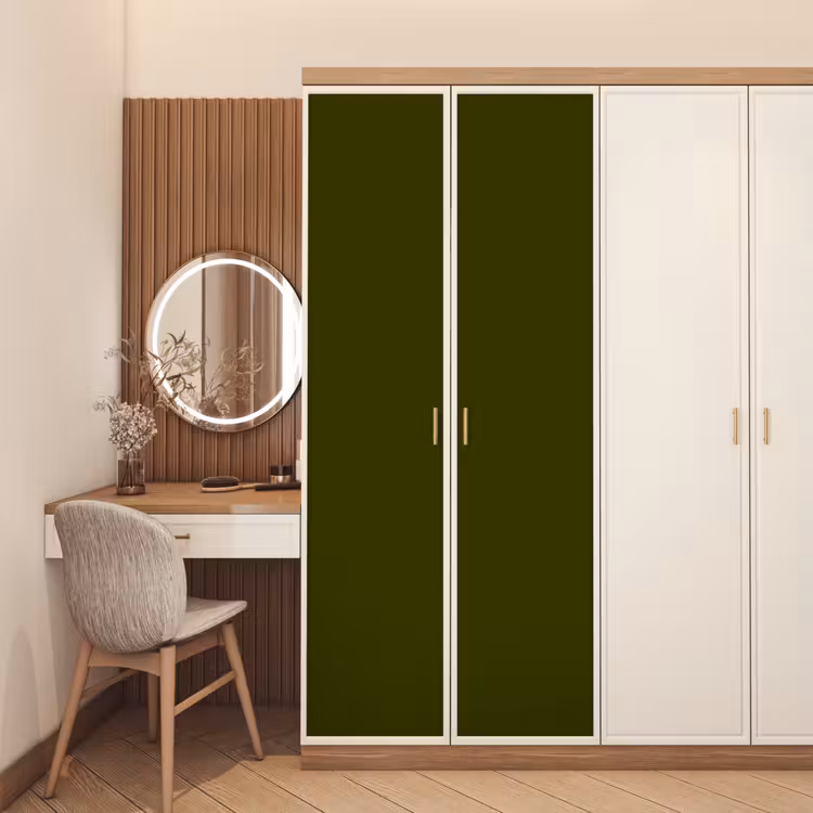 Dark - Olive - Groen deurposter klein 289 -sfeer3