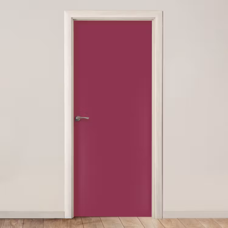 Deep - Rasberry - Rood deurposter klein 289 -3d_beige