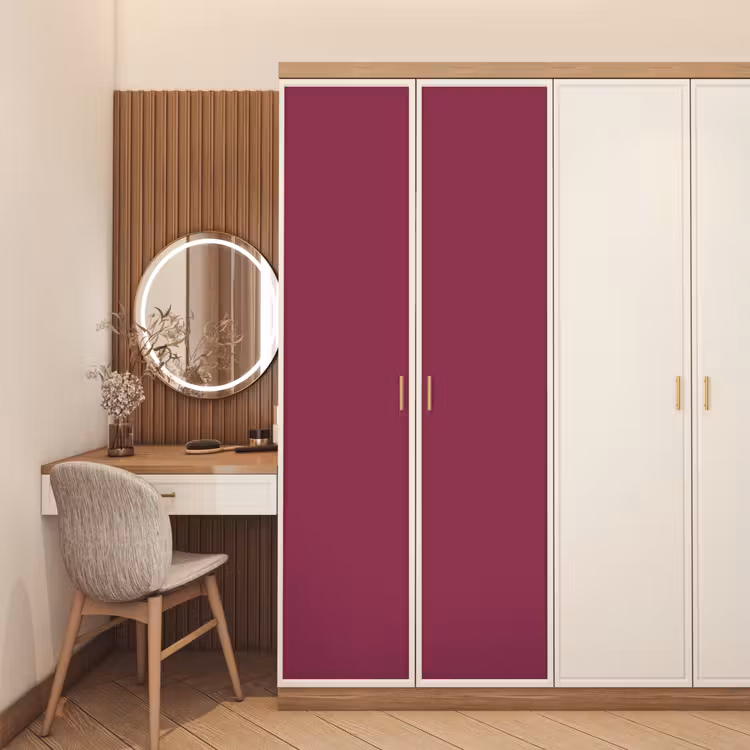 Deep - Rasberry - Rood deurposter klein 289 -sfeer3