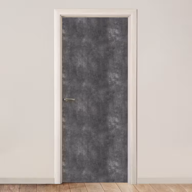 Donkergrijs - Ruw - Beton deurposter klein 289 -3d_beige
