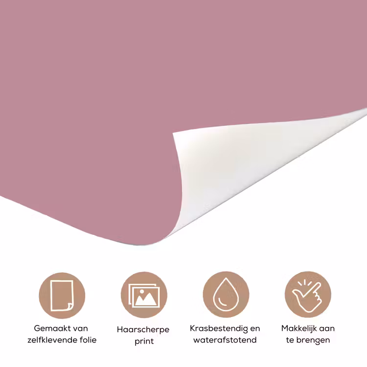 Dusty - Mauve - Paars deurposter klein 289 -closeup_NL
