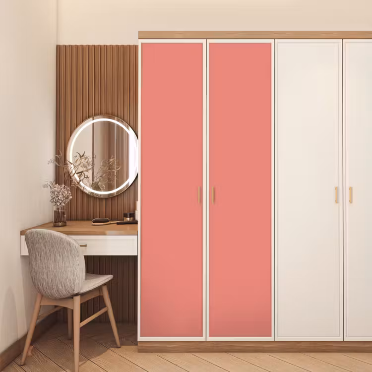 Dusty - Peach - Koraal deurposter klein 289 -sfeer3