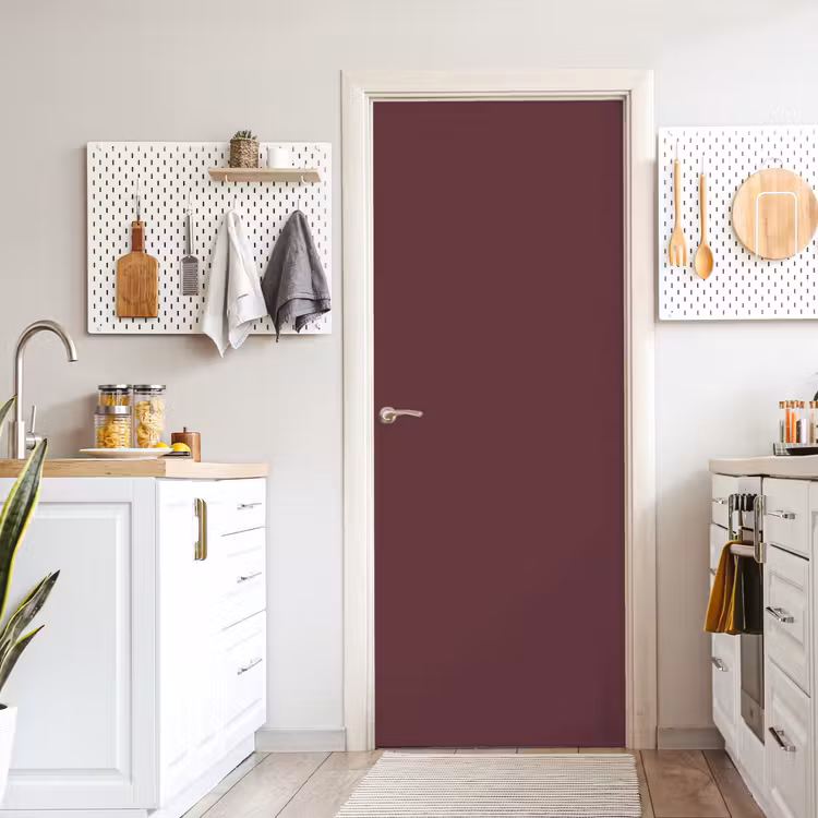 Dusty - Rose - Roze deurposter klein 289 -sfeer5
