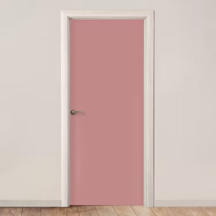 Dusty - Rose - Roze deurposter klein 289 -3d_beige