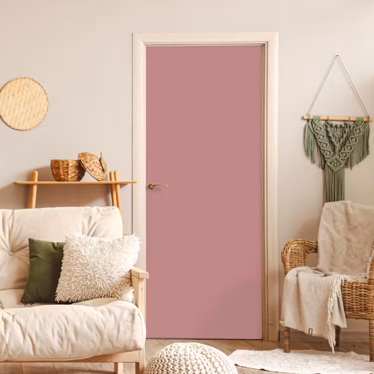 Dusty - Rose - Roze deurposter klein 289 -sfeer2