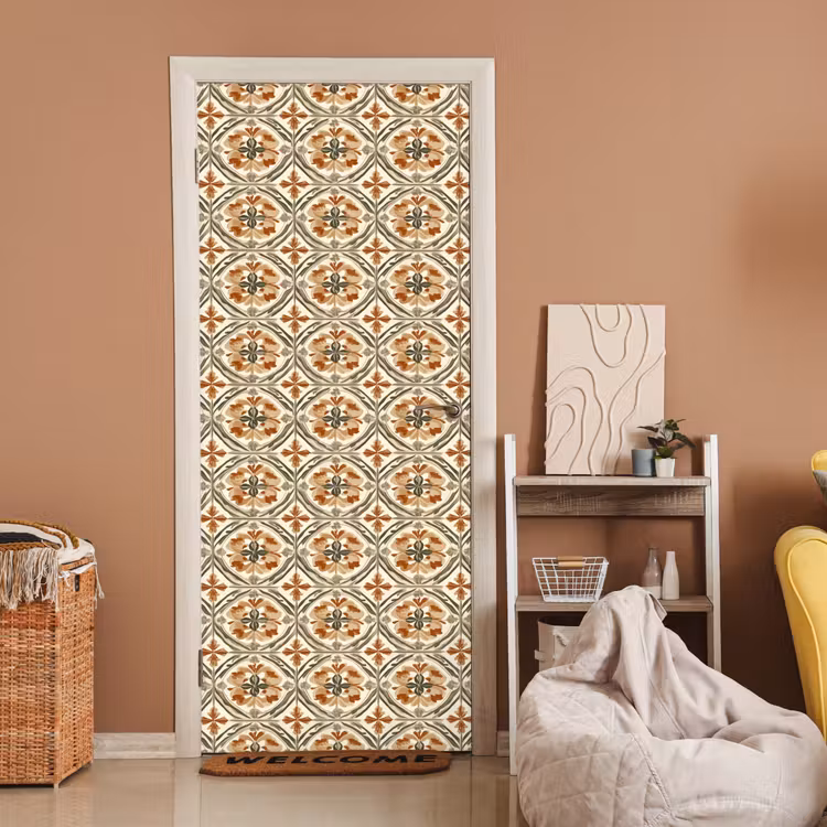 Elegant - Antiek - Kleurrijk deurposter klein 289 -sfeer1