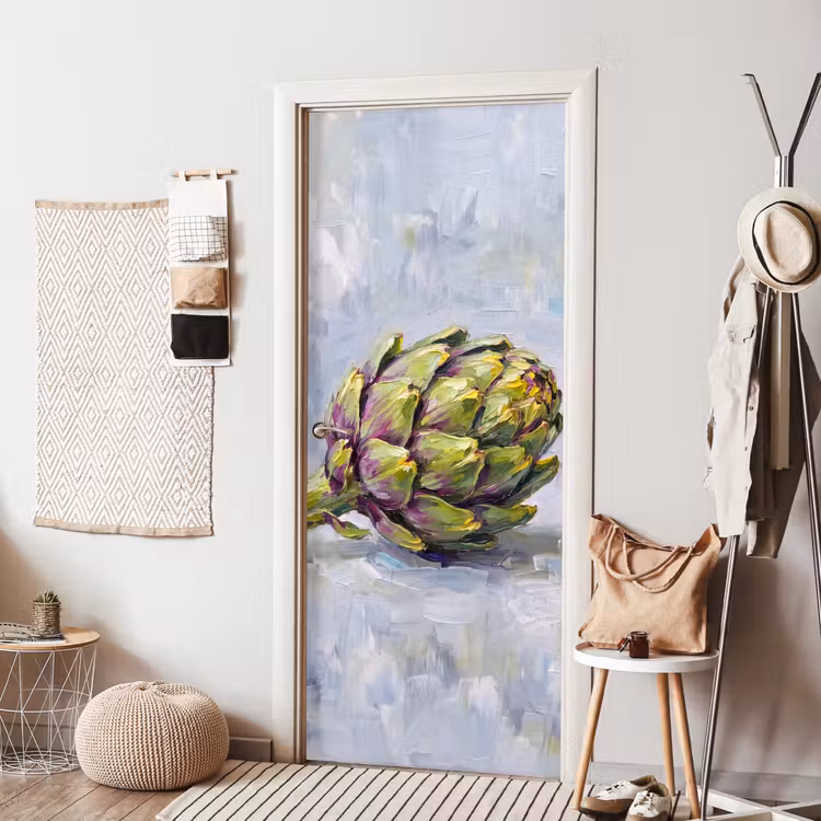 Deursticker - Eten - Artisjok - Modern - Eten - Artisjok - Modern deurposter klein