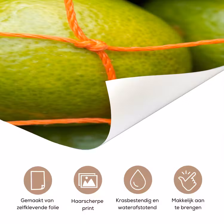 Eten - Net - Groen - Markt deurposter klein -closeup_NL