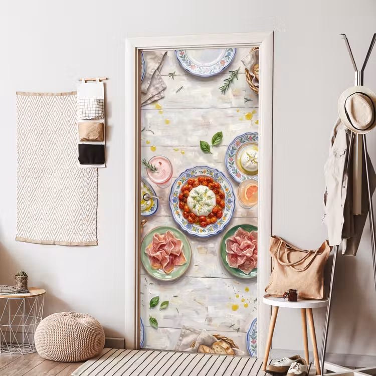 Eten - Tafel - Divers - Modern deurposter klein -sfeer6