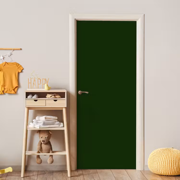 Forest - Green - Groen deurposter klein 289 -sfeer4