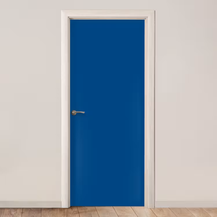 Free - Groove - Blauw deurposter klein 289 -3d_beige