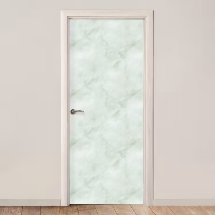 Groen - Marmer - Vloeiende aders deurposter klein 289 -3d_beige